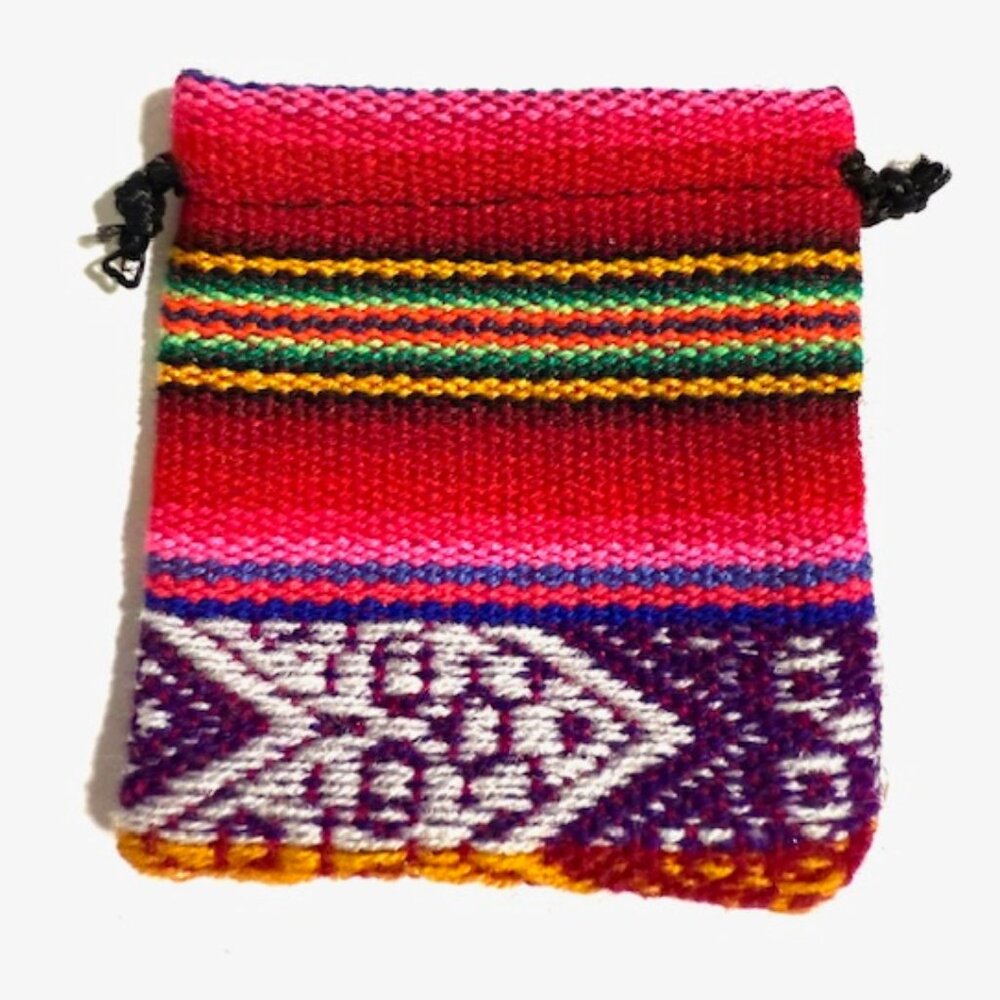 2 Small Handmade Treasure Pouches